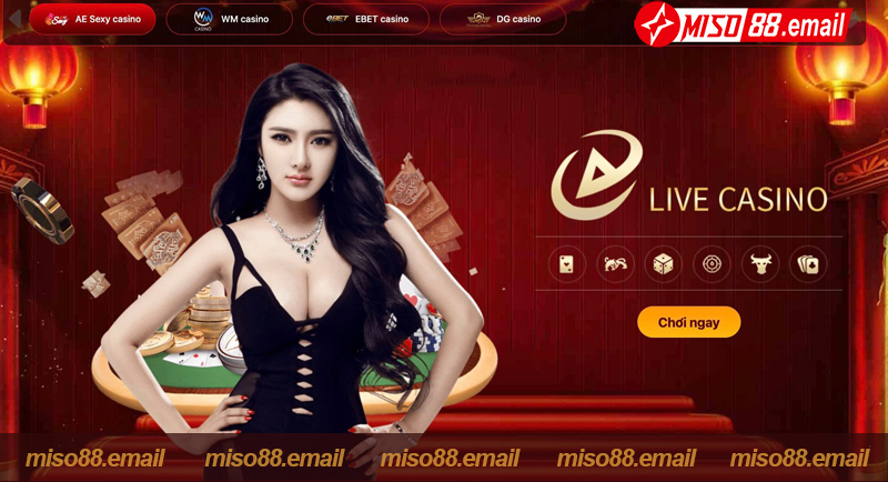 Cách chơi Casino Online tại nhà cái Miso88